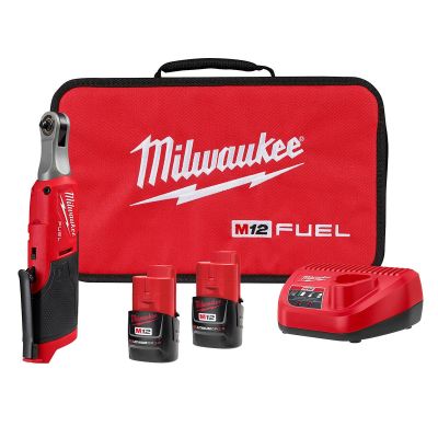 Milwaukee 1/4" High Speed Ratchet Kit