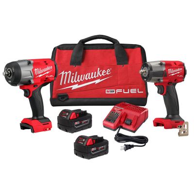 Milwaukee 1/2, 3/8 Combo Kit